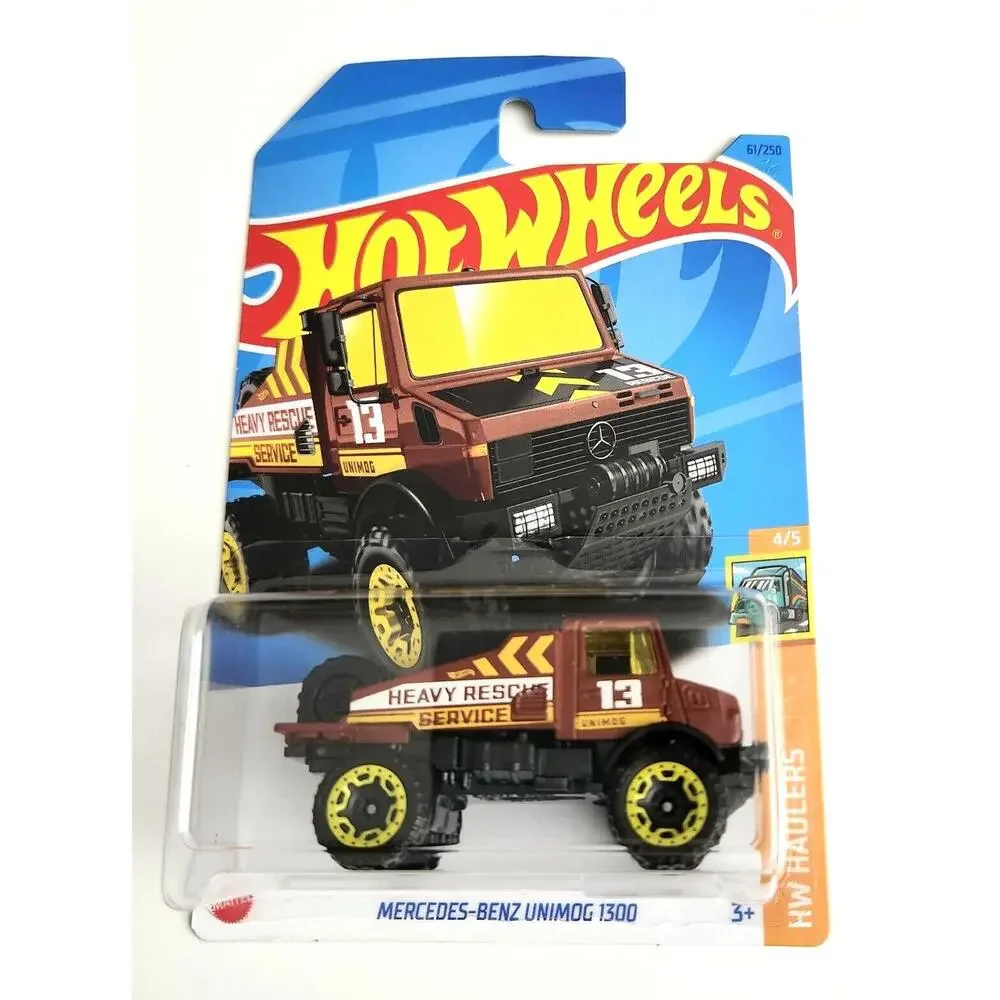 Hot Wheels Mercedes-Benz Unimog 1300 HW Haulers 4/5 61/250